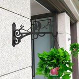 Maxbell Outdoor Planter Hooks Wall Mount Decorative for Outdoor Lanterns