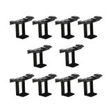 Maxbell 10x Photovoltaic Clip Water Drain Clips Photovoltaic Panel 40mm