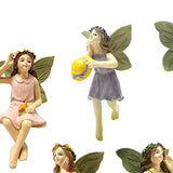 Maxbell 5 Pieces Miniature Accessories and Figurines Kit for Desktop Lawn