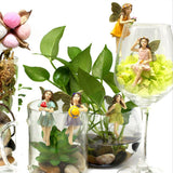 Maxbell 5 Pieces Miniature Accessories and Figurines Kit for Desktop Lawn