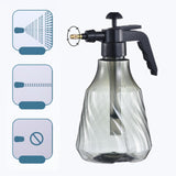 Maxbell Hand Pressure Sprayer Pump Sprayer Bottle Water Sprayer for Gardening Gray