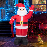 Maxbell decor with LED Santa Decor Yard Decoration for Patio