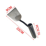 Maxbell Carbon Steel Agricultural Shovel with Handle for Outdoor Yard Planting Style B
