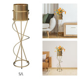 Maxbell Flower pot Stands Free Standing Decorative for Living Room Indoor Parties Small