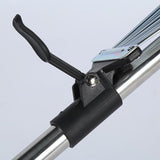 Maxbell Scalable Garden Rake Telescopic Adjustable for Lawn Grass Removal Gardening
