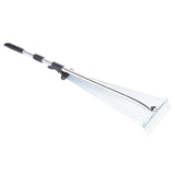 Maxbell Scalable Garden Rake Telescopic Adjustable for Lawn Grass Removal Gardening