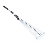 Maxbell Scalable Garden Rake Telescopic Adjustable for Lawn Grass Removal Gardening
