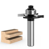 Maxbell 8mm Shank Groove Router Bit T Shape for Plywood Compact Panel Particle Board 3mm
