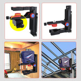 Maxbell Laser Level Adapter Tmy-08A Adjustable Holder Positioning Stand Wall Mounted Female thread B