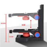 Maxbell Laser Level Adapter Tmy-08A Adjustable Holder Positioning Stand Wall Mounted Female thread B