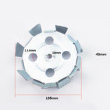 Maxbell Epoxy Mixer Attachment Paint Mixing Paint muds for Concrete Liquid Mixing Round
