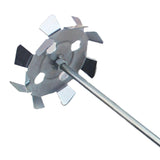 Maxbell Epoxy Mixer Attachment Paint Mixing Paint muds for Concrete Liquid Mixing Round
