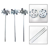 Maxbell Epoxy Mixer Attachment Paint Mixing Paint muds for Concrete Liquid Mixing Round