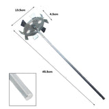 Maxbell Epoxy Mixer Attachment Paint Mixing Paint muds for Concrete Liquid Mixing Hexagon