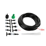 Maxbell 10M Water Mister Nozzles Nozzle Set Removable for Trampoline Garden Patio