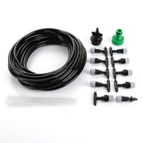 Maxbell 10M Water Mister Nozzles Nozzle Set Removable for Trampoline Garden Patio