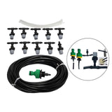 Maxbell 10M Water Mister Nozzles Nozzle Set Removable for Trampoline Garden Patio
