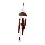 Maxbell Vintage Wind Chime Photography Props Gifts Bamboo for Indoor Party Friends