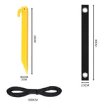 Maxbell Tree Fixing Ground Nail Stake Kit Garden Plant Garden Yard for tree