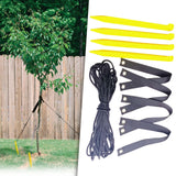 Maxbell Tree Fixing Ground Nail Stake Kit Garden Plant Garden Yard for tree