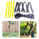Maxbell Tree Fixing Ground Nail Stake Kit Garden Plant Garden Yard for tree