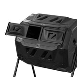 Maxbell Tumbling Compost Tumbler Fast Working 160L Waste Bins for Garden Outdoor