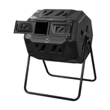 Maxbell Tumbling Compost Tumbler Fast Working 160L Waste Bins for Garden Outdoor
