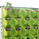 Maxbell Wall Mounted Hanging Grow Bag Gardening Vertical Flower Pots for Garden