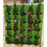 Maxbell Wall Mounted Hanging Grow Bag Gardening Vertical Flower Pots for Garden
