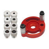 Maxbell Self Centering Doweling Tool Sleeve Tool Durable for Woodworking Joinery Drill sleeve red