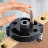 Maxbell Self Centering Doweling Tool Sleeve Tool Durable for Woodworking Joinery Drill sleeve black