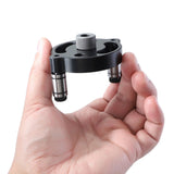 Maxbell Self Centering Doweling Tool Sleeve Tool Durable for Woodworking Joinery Drill sleeve black