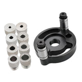 Maxbell Self Centering Doweling Tool Sleeve Tool Durable for Woodworking Joinery Drill sleeve black