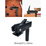 Maxbell Metal Benchtop Quick Clamps Adjustable Fast Fixed Clip for Woodworking 19mm