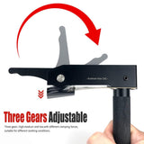 Maxbell Metal Benchtop Quick Clamps Adjustable Fast Fixed Clip for Woodworking 19mm