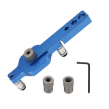 Maxbell Dowel Drill Joinery Kits 6/8/10mm Drill Bushings for DIY Furniture with Wrench
