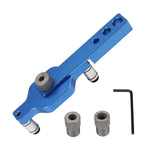 Maxbell Dowel Drill Joinery Kits 6/8/10mm Drill Bushings for DIY Furniture with Wrench