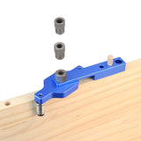 Maxbell Dowel Drill Joinery Kits 6/8/10mm Drill Bushings for DIY Furniture with Wrench