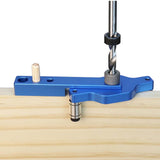 Maxbell Dowel Drill Joinery Kits 6/8/10mm Drill Bushings for DIY Furniture with Wrench