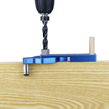 Maxbell Dowel Drill Joinery Kits 6/8/10mm Drill Bushings for DIY Furniture Carbon Steel Drills