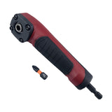 Maxbell Right Angle Adapter Accessories for Drilling or Driving in Tight Space Red