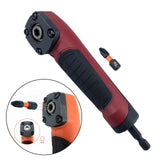 Maxbell Right Angle Adapter Accessories for Drilling or Driving in Tight Space Red