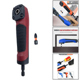 Maxbell Right Angle Adapter Accessories for Drilling or Driving in Tight Space Red