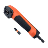 Maxbell Right Angle Adapter Accessories for Drilling or Driving in Tight Space Orange