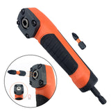 Maxbell Right Angle Adapter Accessories for Drilling or Driving in Tight Space Orange