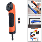 Maxbell Right Angle Adapter Accessories for Drilling or Driving in Tight Space Orange