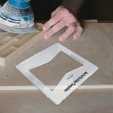 Maxbell Acrylic Slotting Joint Templates Bow Tie Joint for Woodworking Tool Style A