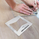 Maxbell Acrylic Slotting Joint Templates Bow Tie Joint for Woodworking Tool Style A