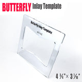 Maxbell Acrylic Slotting Joint Templates Bow Tie Joint for Woodworking Tool Style D