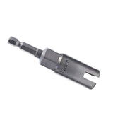 Maxbell 1/4" Slot Wing Nuts Drill Bit Power Tool for Panel Nuts, Screws Eye, C Hook 80mmx12mm